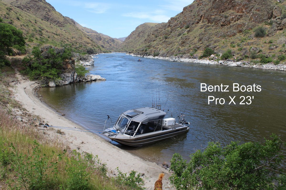 Bentz Boats Pro X 23 foot custom jet boat